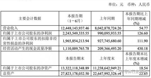 國內半導體企業上半年財報亮眼，營收普遍實現三位數增長